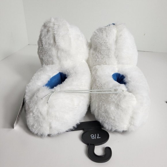 Rudolph Red Nosed Reindeer Slippers Abominable Snowman Sz 7/8 Christmas Toddler - Picture 2 of 16